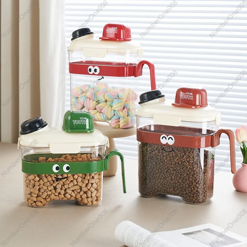 Food Storage Dog - ถังเก็บอาหารแมว อาหารสุนัข กระป๋องปิดผนึก ป้องกันความชื้น เกรดอาหาร