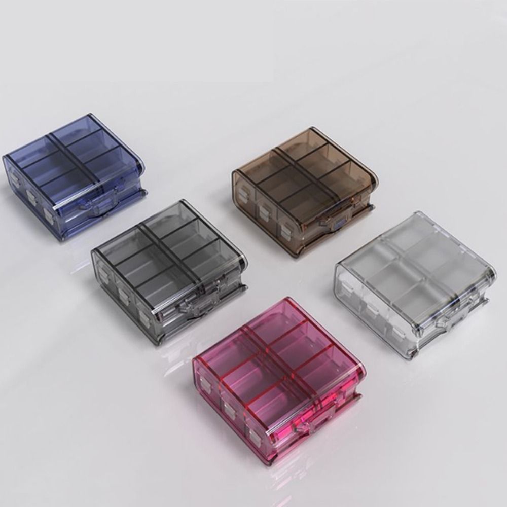 Xxl Food Storage Container - กล่องใส่ยา 12 ช่อง กล่องเก็บยาขนาดใหญ่ 2 ชั้น
