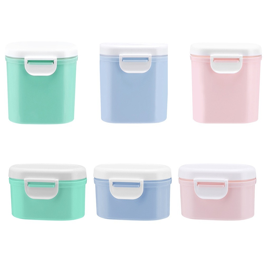 Xxl Food Storage Container - กล่องใส่นมผงสำหรับเด็ก กล่องเก็บนมผง กล่องเก็บอาหารหลายชั้น กล่องเก็บอาหารสำหรับเด็กเล็ก/เด็กโต ขนาดเล็ก/ใหญ่