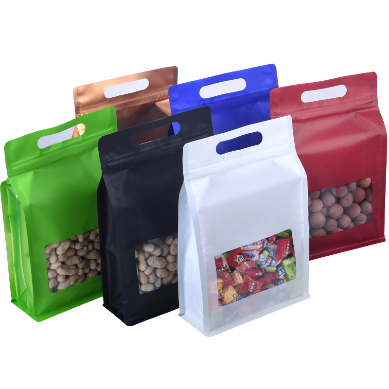 Food Storage Bags Zip Lock Pouch - Color Laser Stand Up Pouches ถุงบรรจุภัณฑ์สี่เหลี่ยม