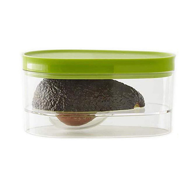 Food Storage And Organizer - กล่องเก็บอะโวคาโด ประหยัดพื้นที่ กล่องพลาสติกใส่ผลไม้สำหรับใช้ในบ้าน อุปกรณ์ครัว กล่องเก็บผัก