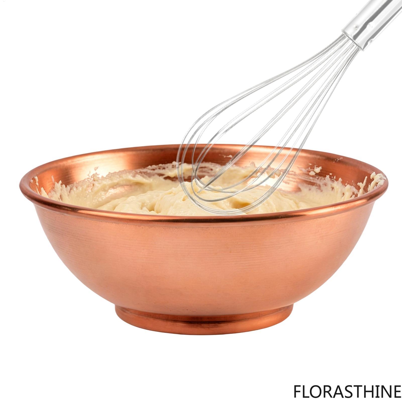 Food Storage Large - ชามทองแดงขนาดใหญ่ ภาชนะเก็บของ ชามทองแดงสำหรับผสมสลัด ทำขนมที่บ้าน ใช้เสิร์ฟอาหารในครัว ทำอาหาร