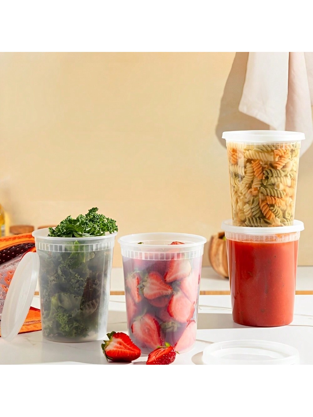 ภาชนะบรรจุอาหารสำเร็จรูป24แพ็ค - Food Storage Prep Containers บทวิจารณ์และราคา