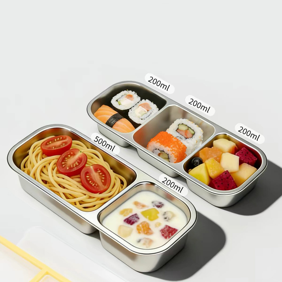 ภาชนะเก็บอาหารสแตนเลสพร้อมฝาปิ - Food Storage Warehouse บทวิจารณ์และราคา