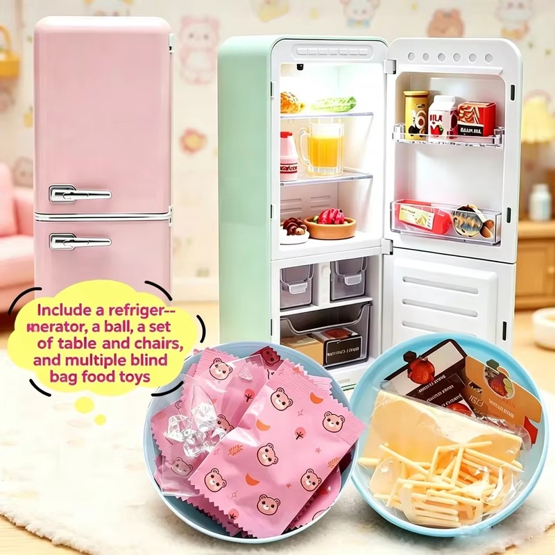 ชุดของเล่นตู้เย็นมินิ 4 สีแบบส - Food Storage Table บทวิจารณ์และราคา