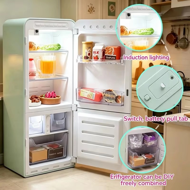 ชุดของเล่นตู้เย็นมินิ 4 สีแบบส - Food Storage Table บทวิจารณ์และราคา