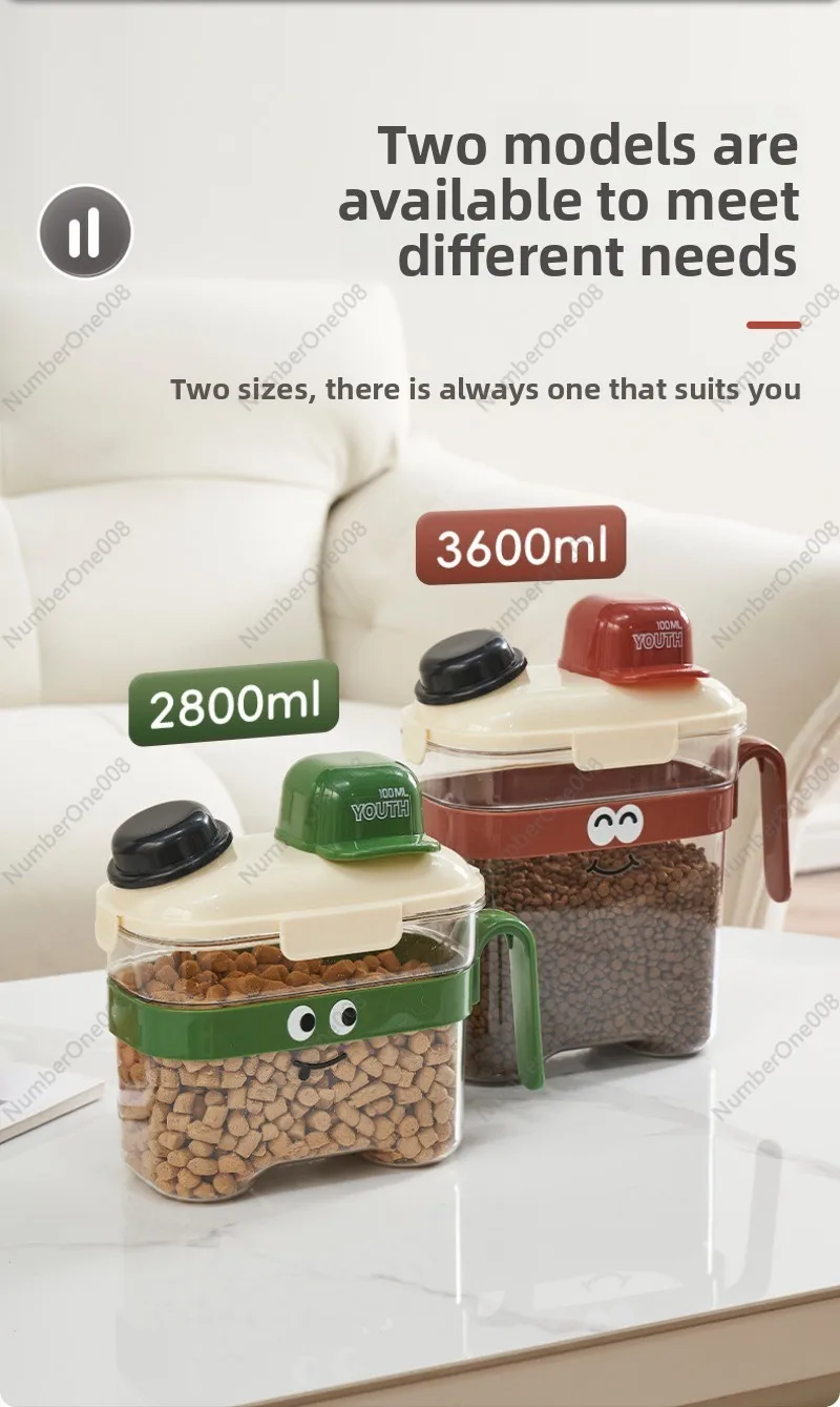 ถังเก็บอาหารแมว อาหารสุนัข กระ - Food Storage Dog บทวิจารณ์และราคา
