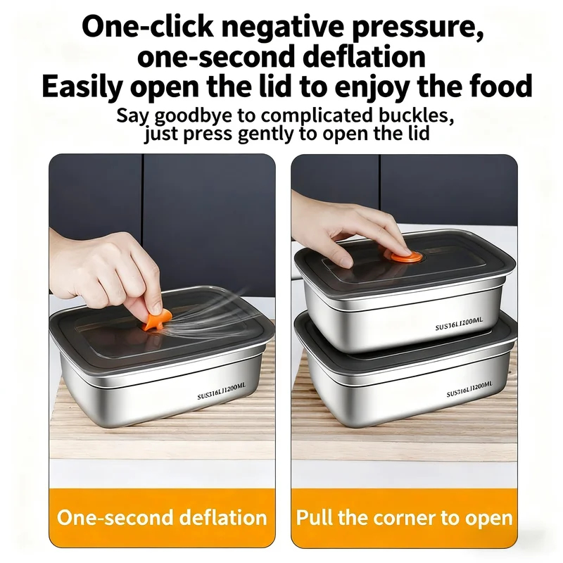 กล่องอาหารสแตนเลสความจุขนาดใหญ - Xxl Food Storage Container บทวิจารณ์และราคา
