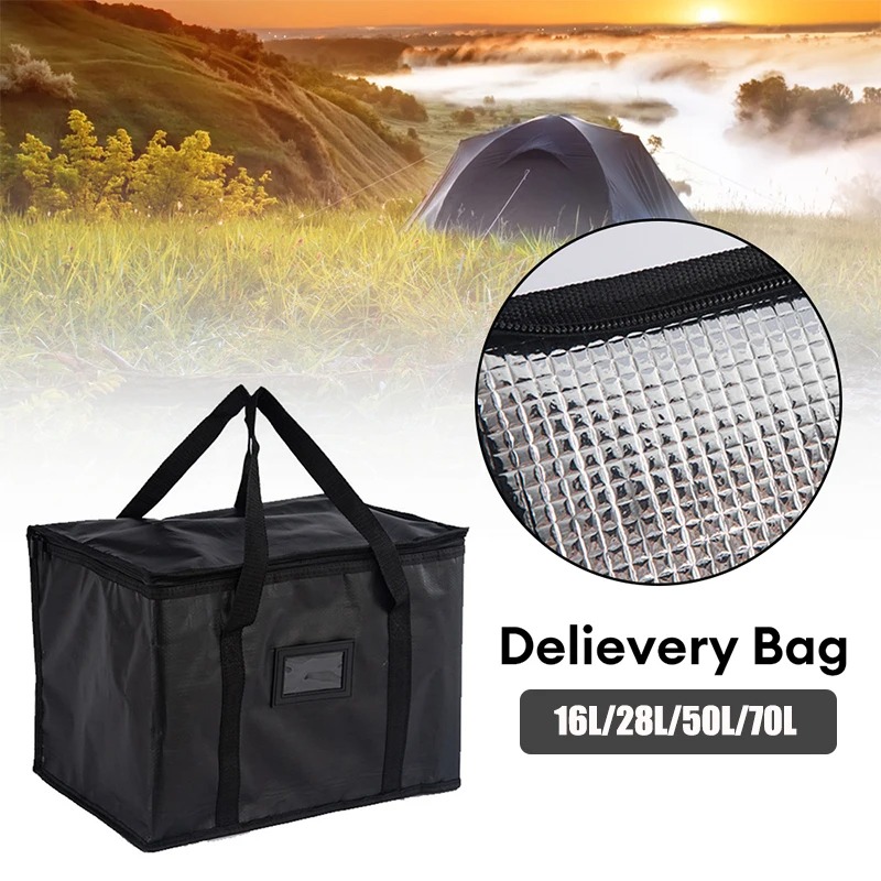 70L ฉนวนความร้อน Cooler กระเป๋ - Food Storage Zipper บทวิจารณ์และราคา