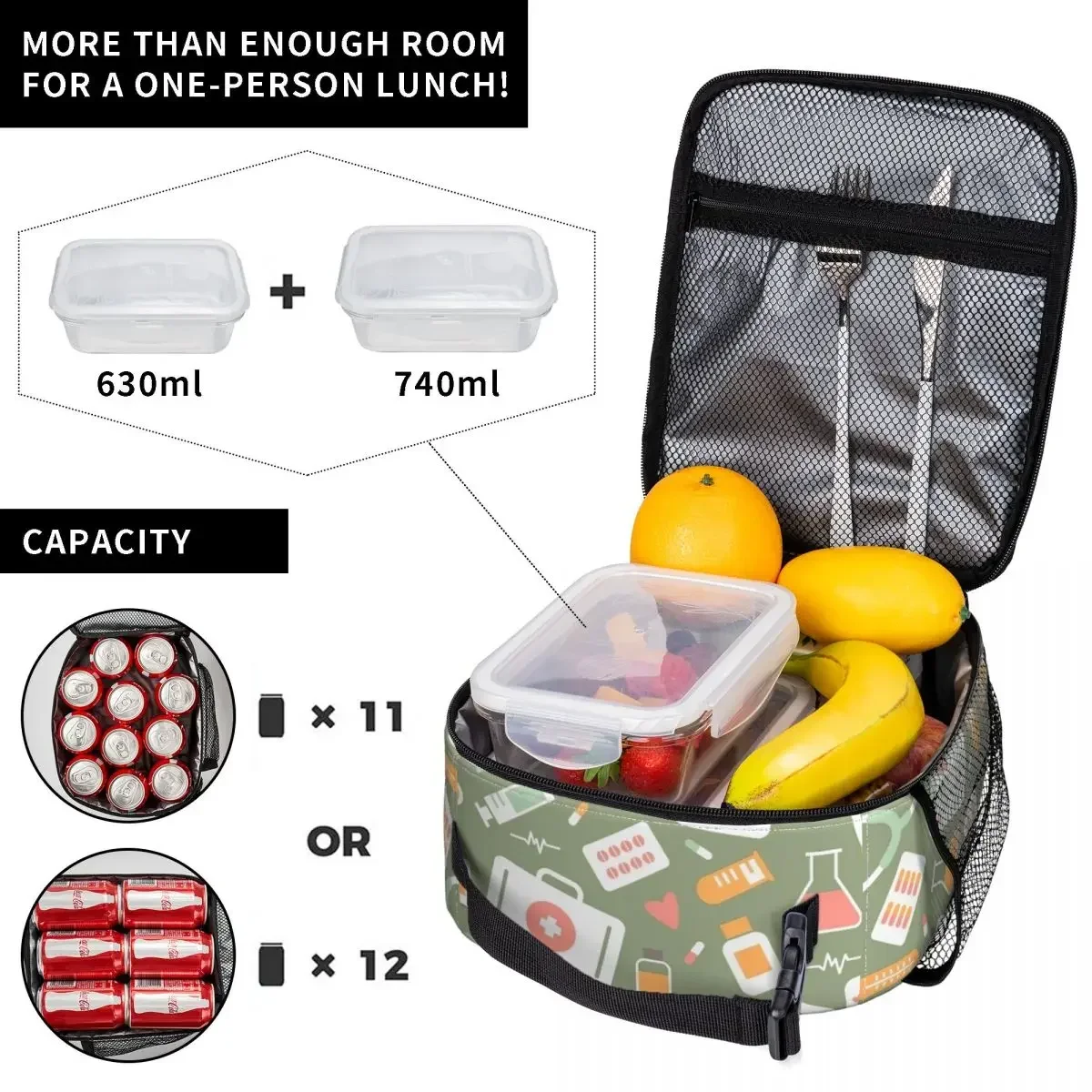 กระเป๋าเก็บอาหารกลางวันแบบมีฉน - Food Storage Zipper บทวิจารณ์และราคา