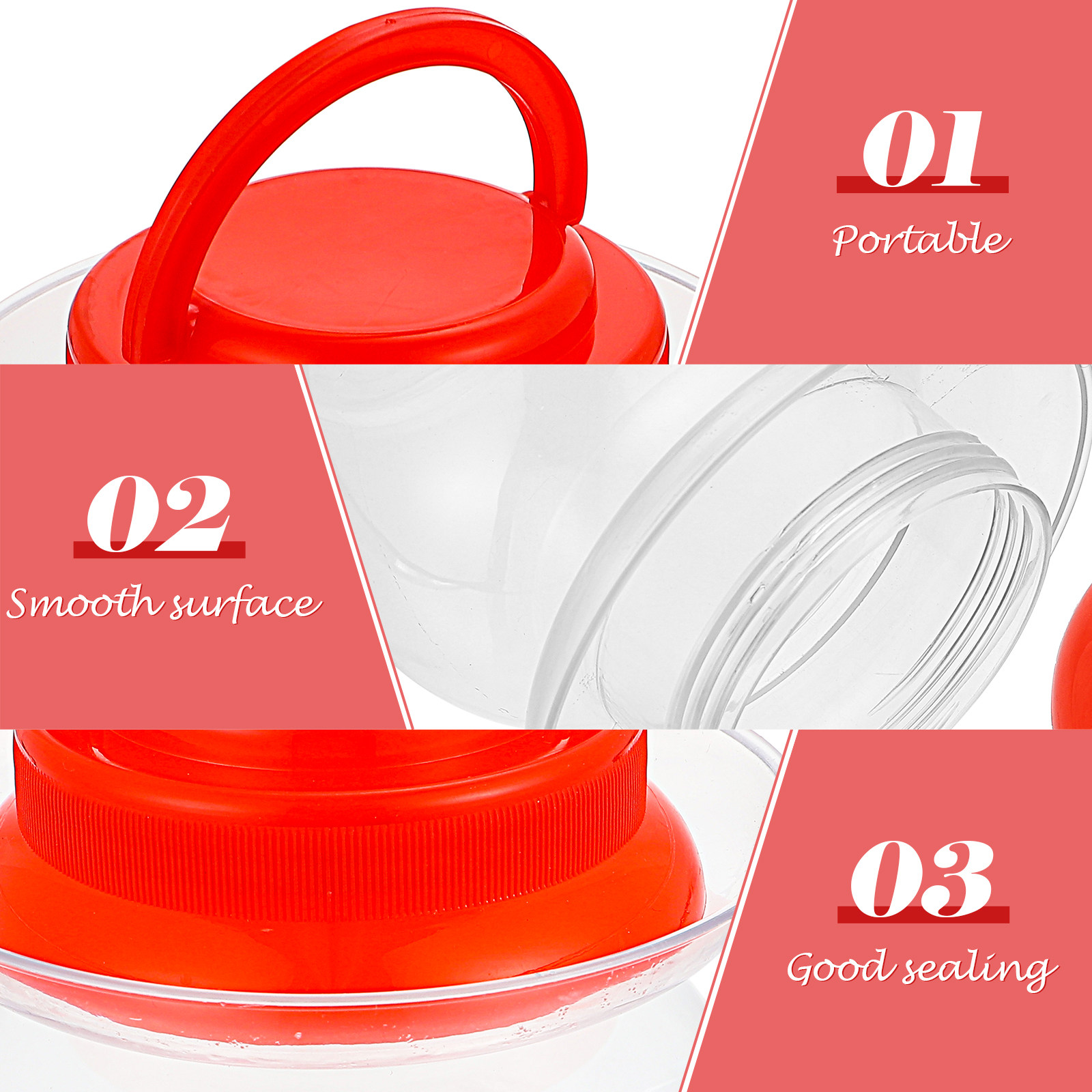 2 ชิ้น โหลพลาสติกสำหรับใส่ผักด - Food Storage Large บทวิจารณ์และราคา