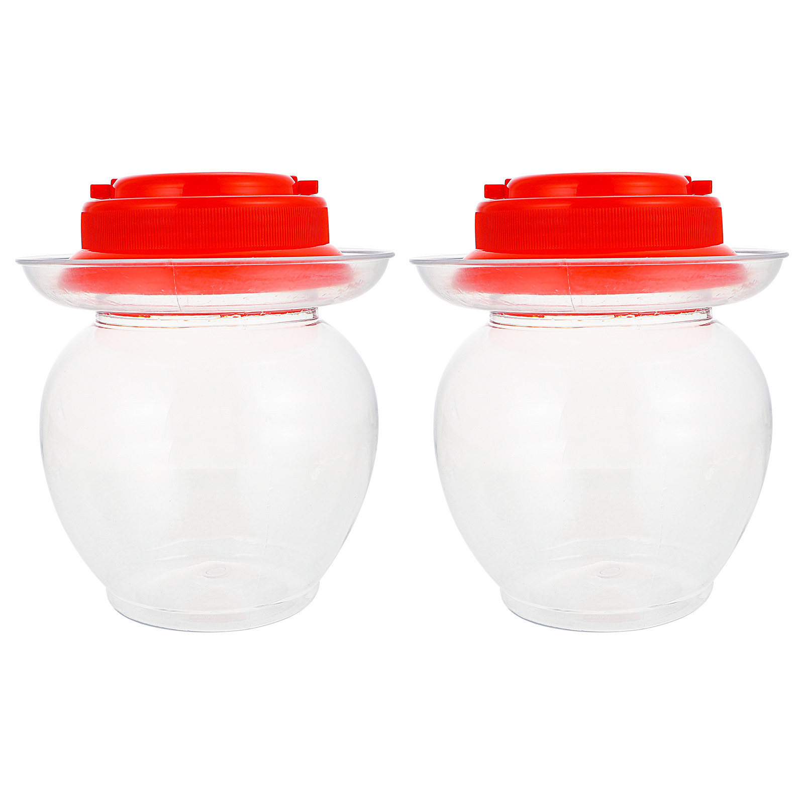 2 ชิ้น โหลพลาสติกสำหรับใส่ผักด - Food Storage Large บทวิจารณ์และราคา