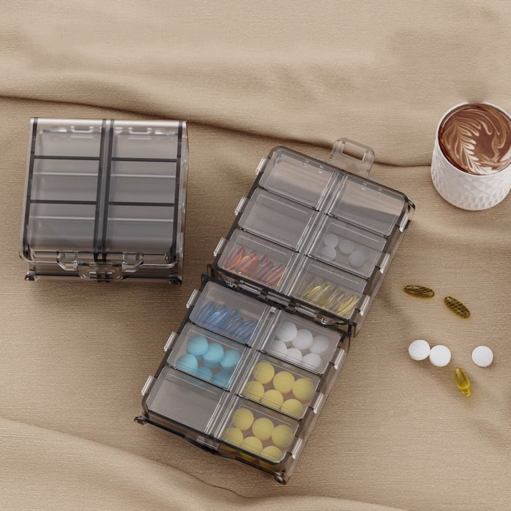 กล่องใส่ยา 12 ช่อง กล่องเก็บยา - Xxl Food Storage Container บทวิจารณ์และราคา