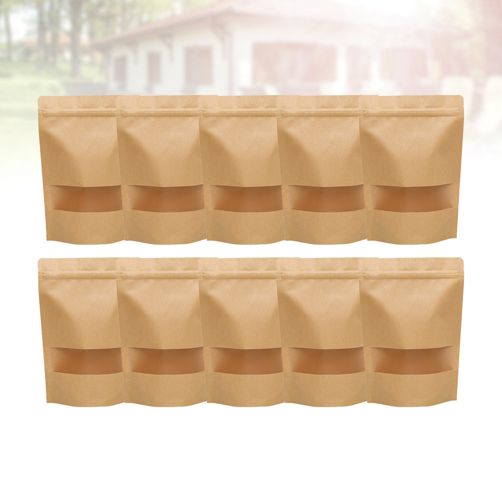 50 ชิ้น ถุงซิปล็อคตั้งได้ ทำจา - Food Storage Zipper บทวิจารณ์และราคา