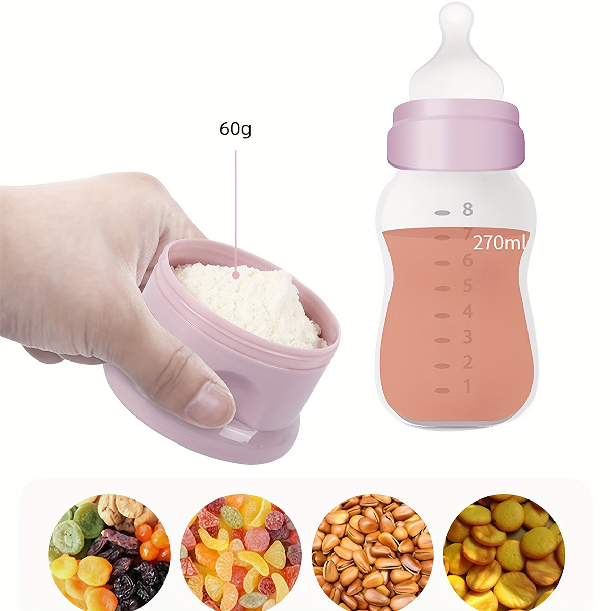 ภาชนะใส่นมผงเด็กความจุขนาดใหญ่ - Xxl Food Storage Container บทวิจารณ์และราคา
