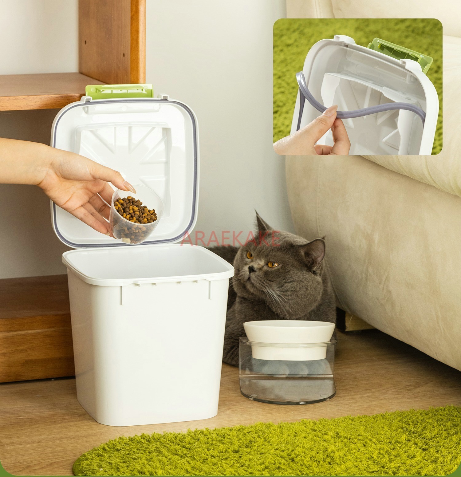 ถังอาหารแมว, ที่เก็บอาหารสุนัข - Food Storage Dog บทวิจารณ์และราคา