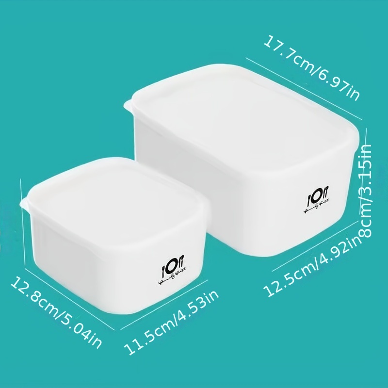 กล่องอาหารกลางวันพลาสติกทรงสี่ - Food Storage Lunch Box บทวิจารณ์และราคา
