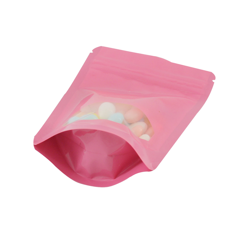 100 Pcs อลูมิเนียมฟอยล์ยืนขึ้น - Food Storage Bags Zip Lock Pouch บทวิจารณ์และราคา