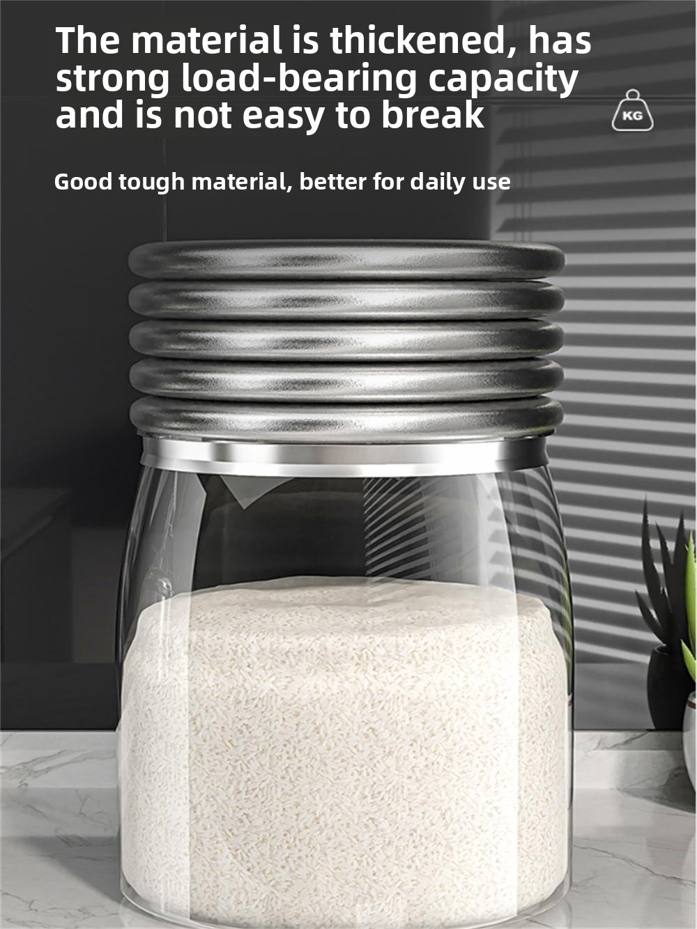 กล่องเก็บอาหารพลาสติกหนา เกรดอ - Xxl Food Storage Container บทวิจารณ์และราคา