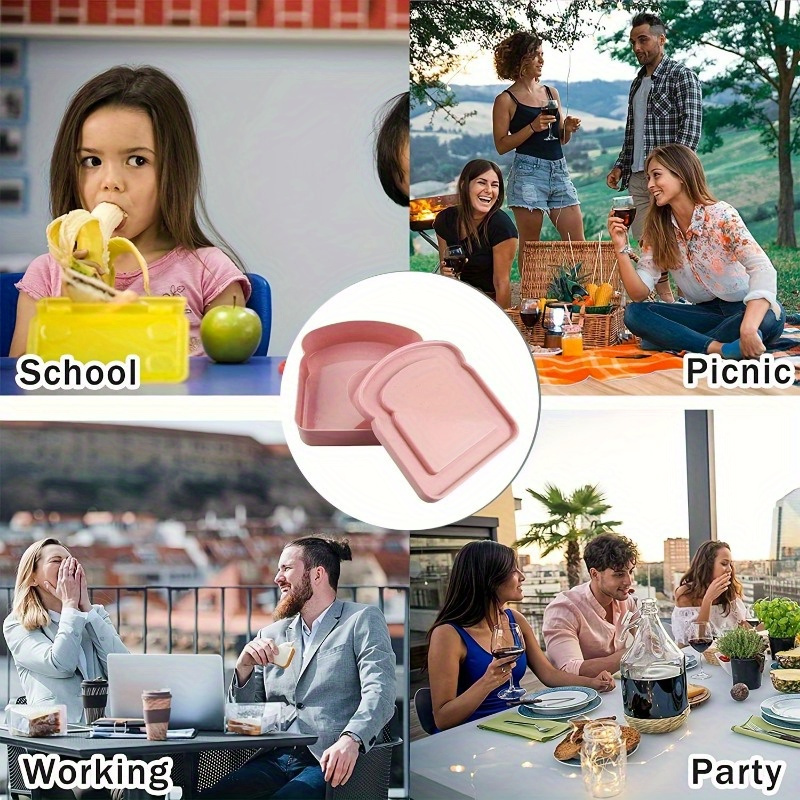 กล่องเบนโตะ 1 ชิ้น, ภาชนะแซนวิ - Food Storage Lunch Box บทวิจารณ์และราคา