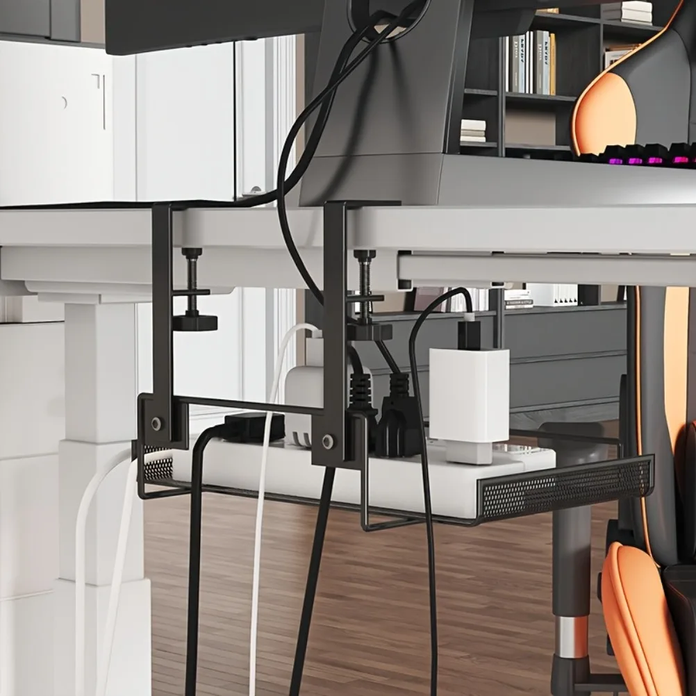 ชั้นวางจัดเก็บสายไฟใต้โต๊ะคอมพ - Food Storage Table บทวิจารณ์และราคา
