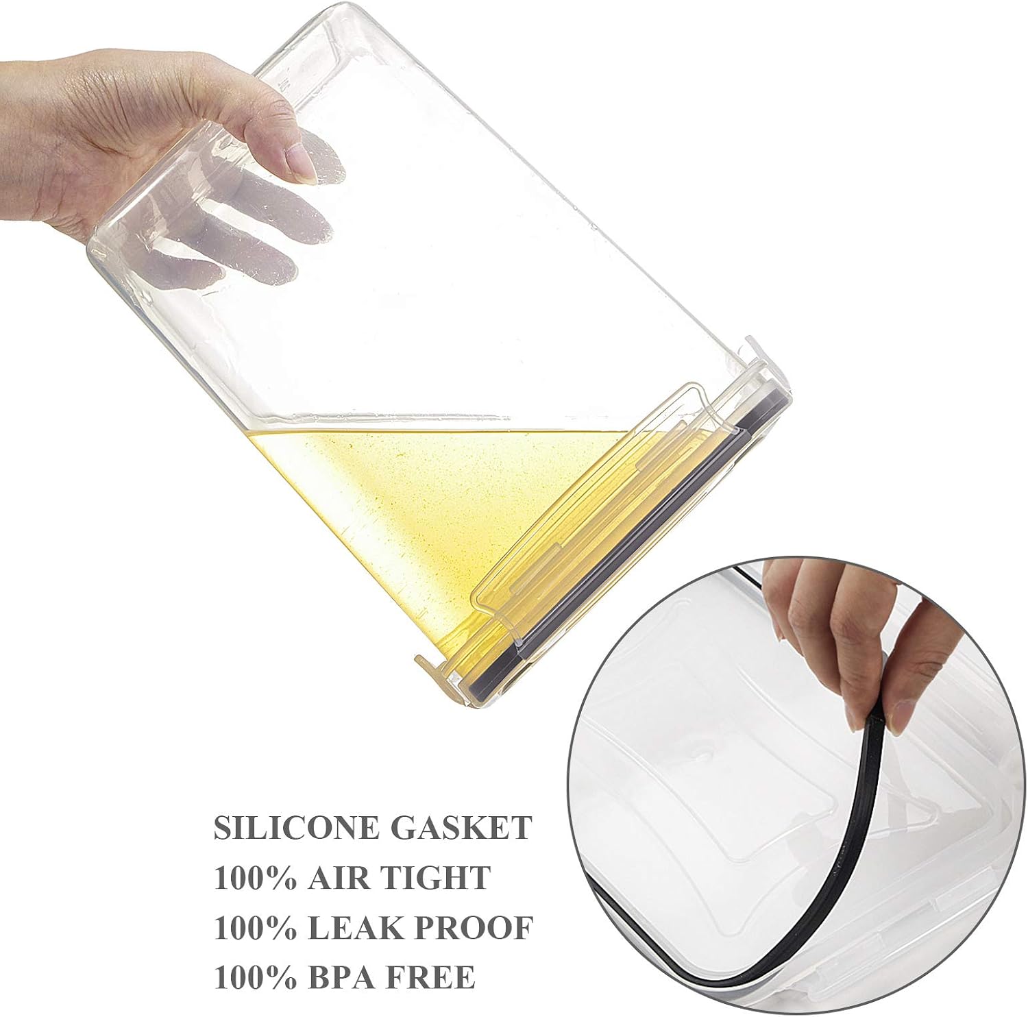 ชุดกล่องเก็บอาหารสุญญากาศ 14 ช - Food Storage Acrylic Containers บทวิจารณ์และราคา
