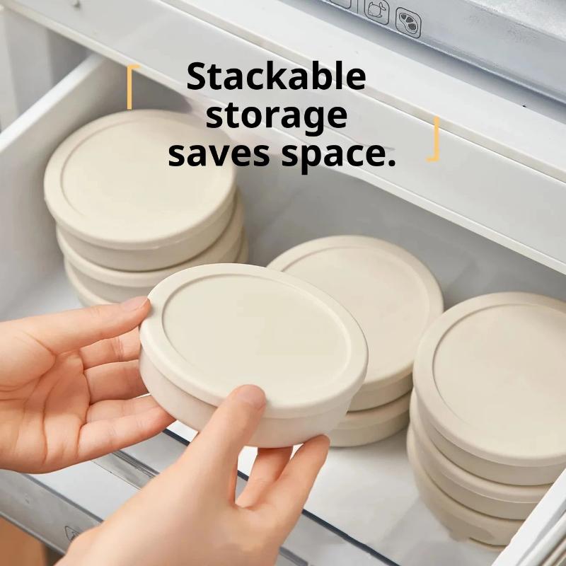 กล่องเก็บอาหารแบบพกพาสำหรับไมโ - Food Storage Prep Containers บทวิจารณ์และราคา