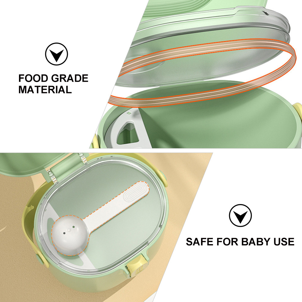 กล่องใส่ผงนมแบบพกพา กล่องเก็บอ - Food Storage Box Large บทวิจารณ์และราคา