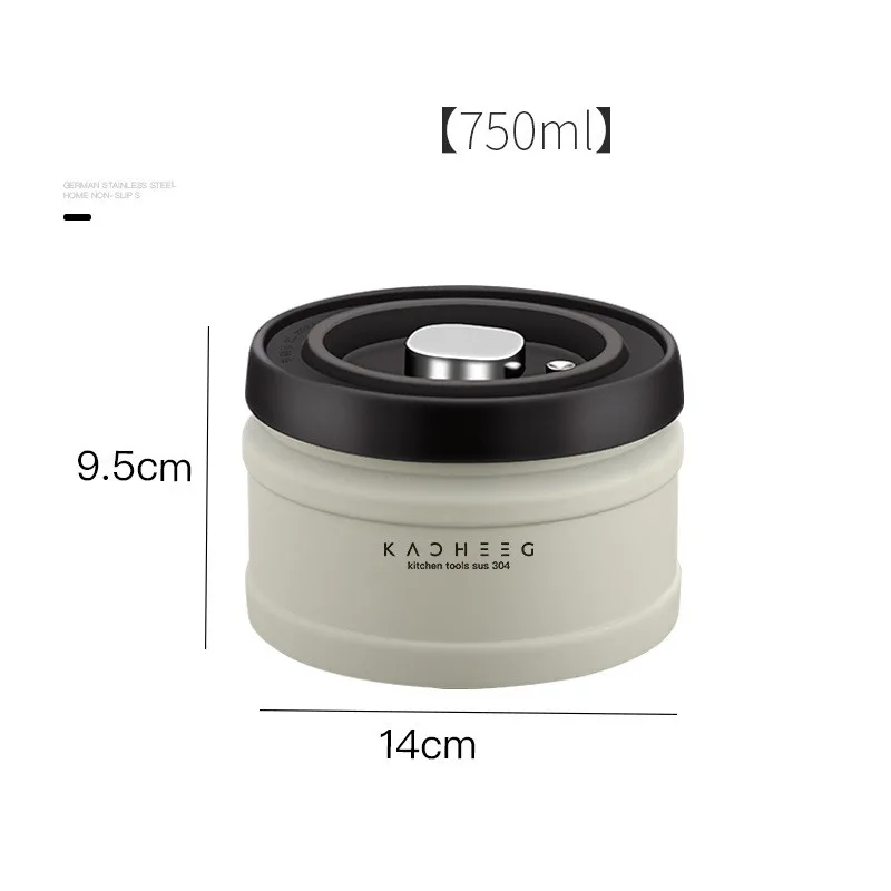 ภาชนะเก็บกาแฟสแตนเลส ปิดผนึกสุ - Food Storage Acrylic Containers บทวิจารณ์และราคา