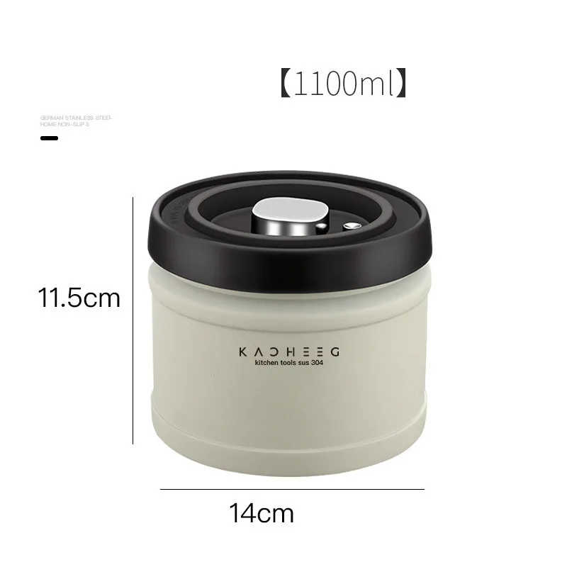 ภาชนะเก็บกาแฟสแตนเลส ปิดผนึกสุ - Food Storage Acrylic Containers บทวิจารณ์และราคา
