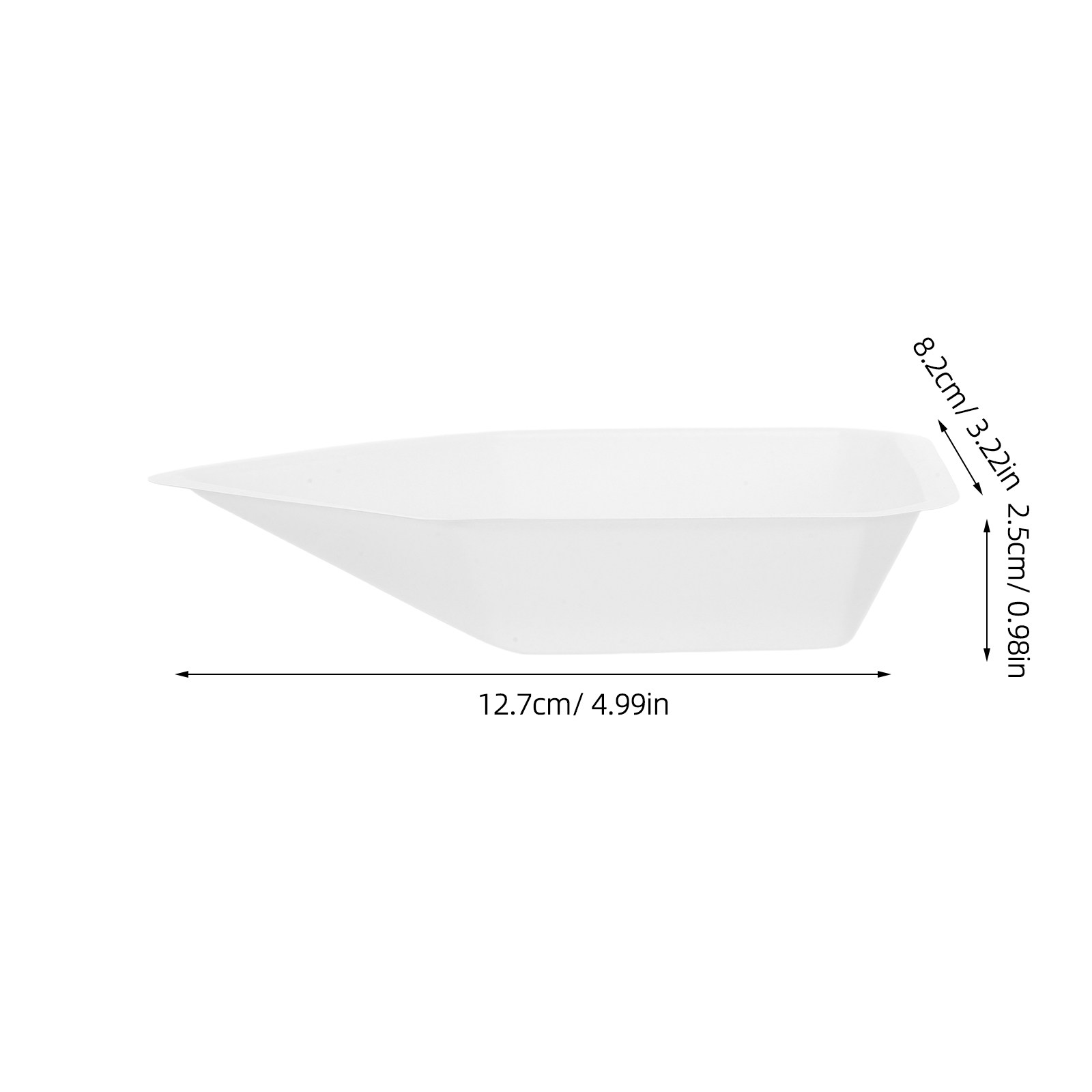 20 ชิ้น ถาดชั่งน้ำหนักพลาสติกข - Food Storage Warehouse บทวิจารณ์และราคา
