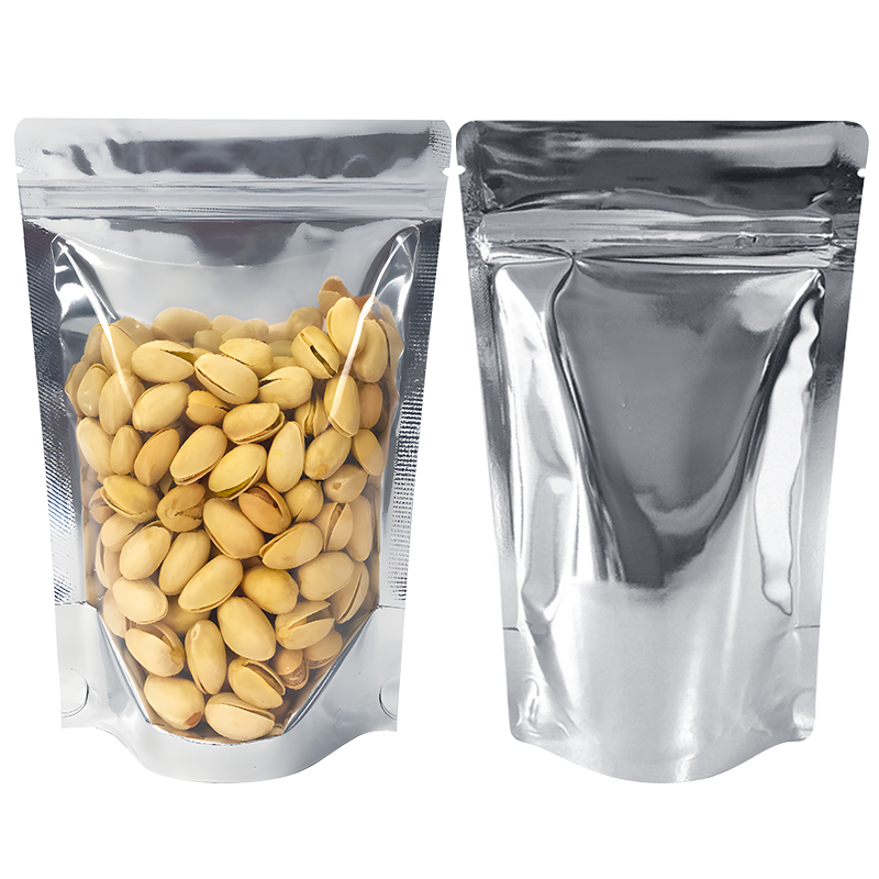 ถุงฟอยล์อลูมิเนียมด้านหนึ่ง ถุ - Food Storage Bags Zip Lock Pouch บทวิจารณ์และราคา