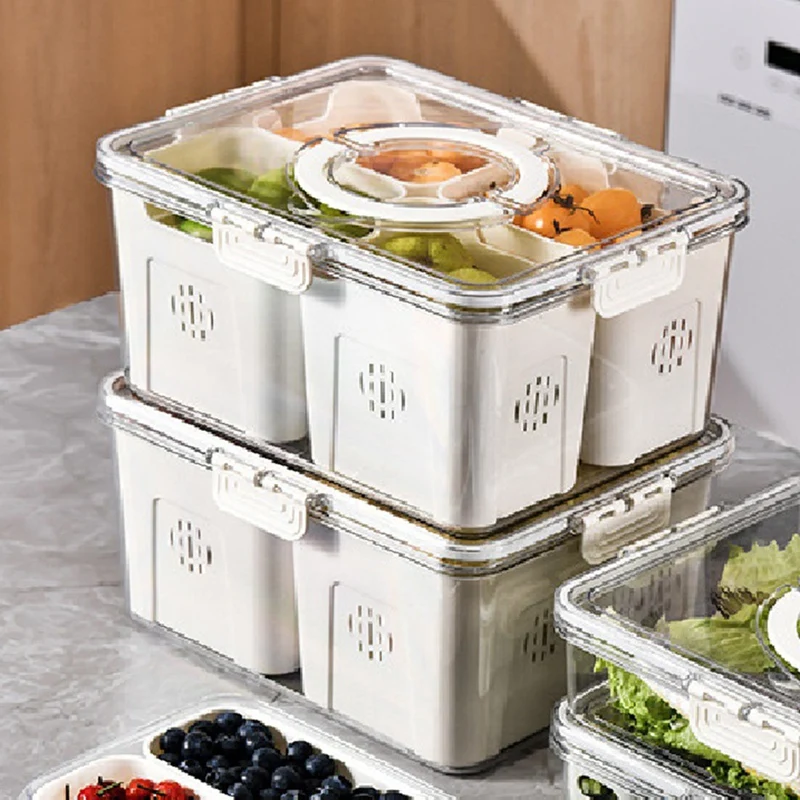 ถาดใส่ผลไม้สำหรับปิกนิกขนาดใหญ - Food Storage Large บทวิจารณ์และราคา