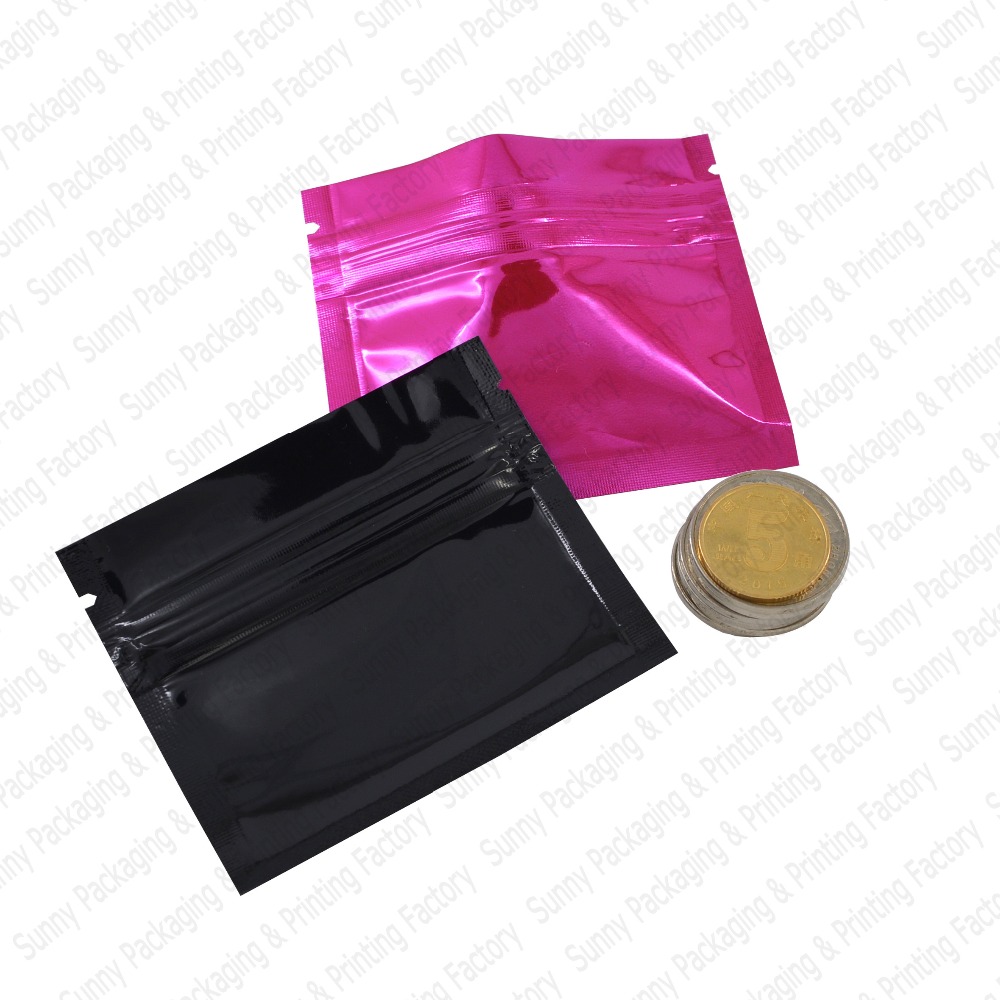 100 Pcs 7.5X6.5ซม.(3 ''X 2.5'' - Food Storage Bags Zip Lock Pouch บทวิจารณ์และราคา