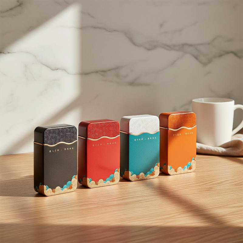 กล่องเก็บชาโลหะทรงสี่เหลี่ยมลา - Food Storage Safe บทวิจารณ์และราคา