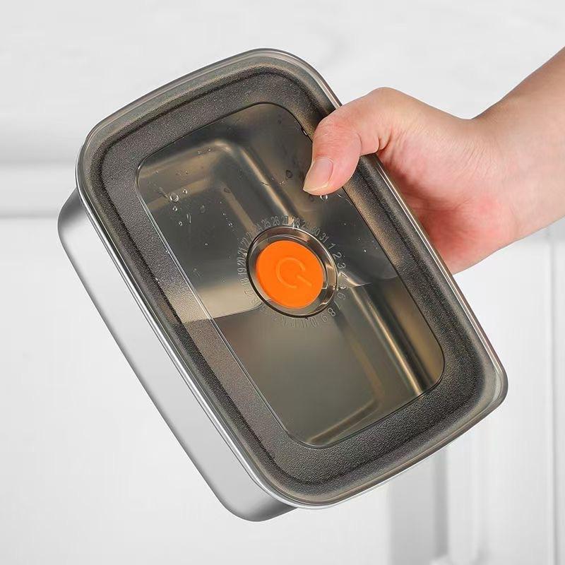 กล่องอาหารกลางวันสแตนเลส เกรดอ - Food Storage Box Large บทวิจารณ์และราคา