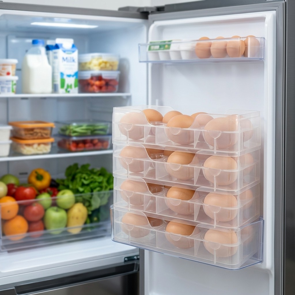 ที่วางไข่แบบซ้อนกันได้ กล่องเก - Food Storage Table บทวิจารณ์และราคา
