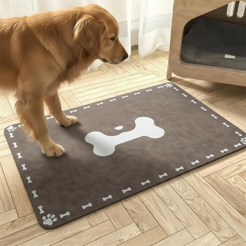 แผ่นรองดูดซับน้ำจากดินไดอะตอม  - Food Storage Dog บทวิจารณ์และราคา