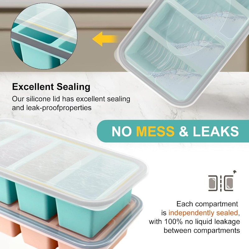 แม่พิมพ์ซิลิโคนสำหรับแช่แข็งพร - Food Storage Large บทวิจารณ์และราคา