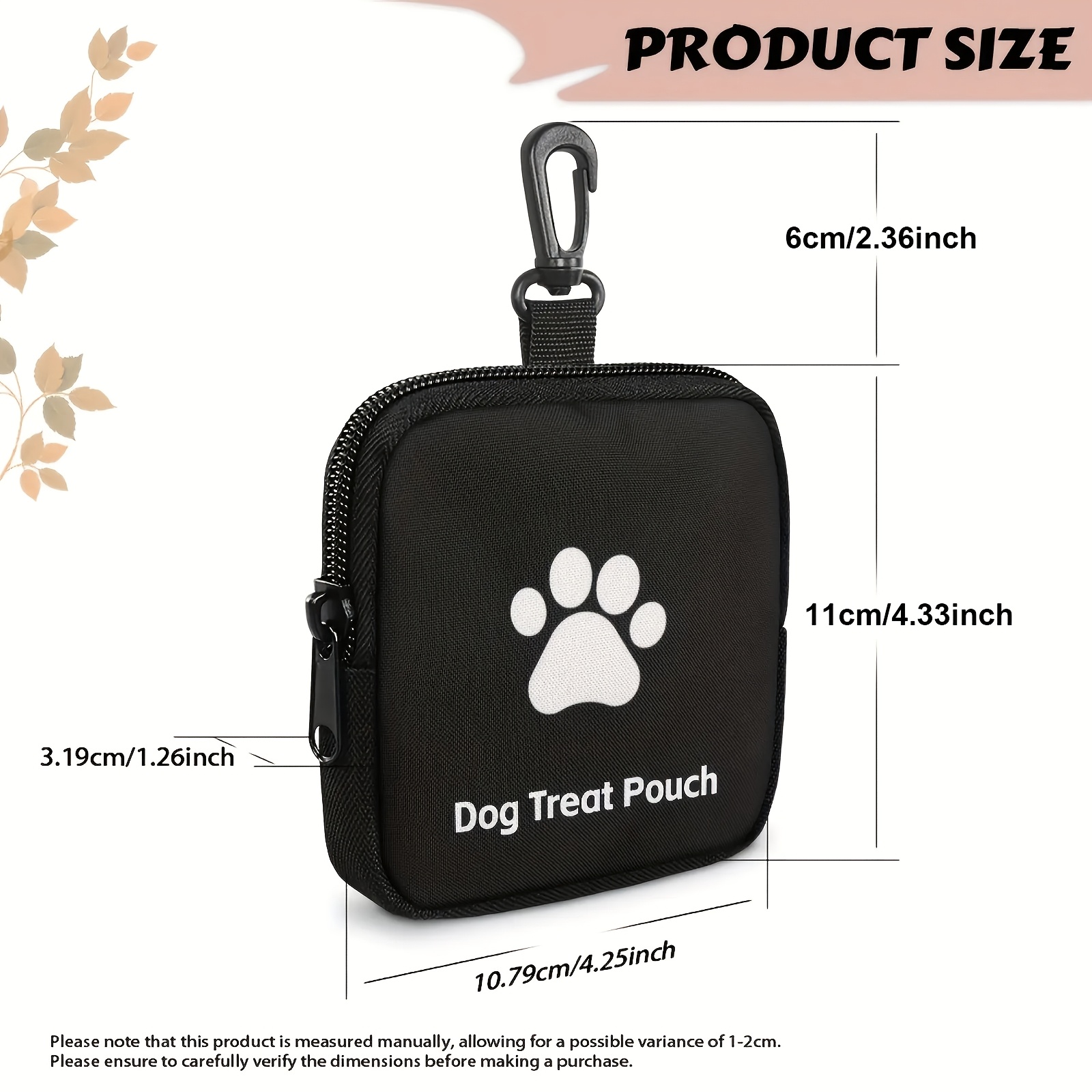 กระเป๋าใส่ขนมสำหรับฝึกสุนัข กร - Food Storage Zipper บทวิจารณ์และราคา