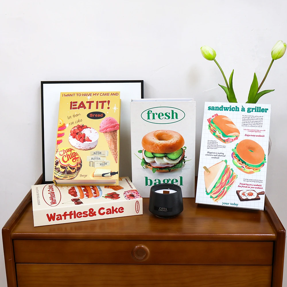 การตกแต่งหนังสือปลอมอาหารตามสม - Food Storage Table บทวิจารณ์และราคา