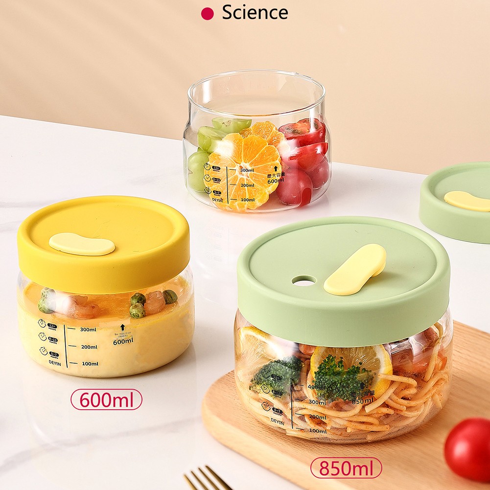 ภาชนะเก็บอาหารแก้ว Airtight Le - Food Storage Lunch Box บทวิจารณ์และราคา