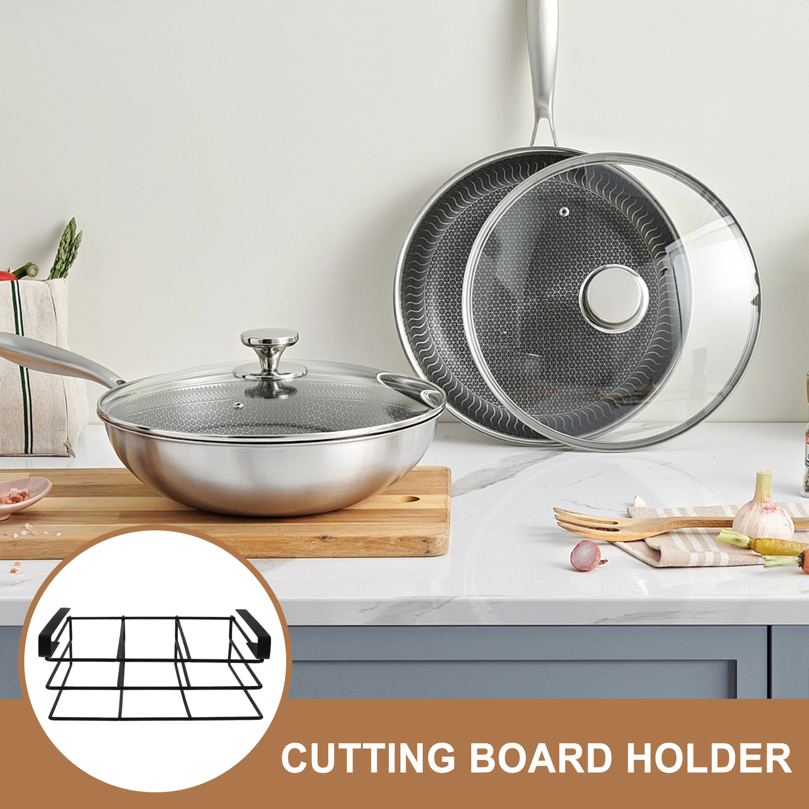 ชั้นวางเก็บเขียง ที่จัดระเบียบ - Food Storage And Organizer บทวิจารณ์และราคา