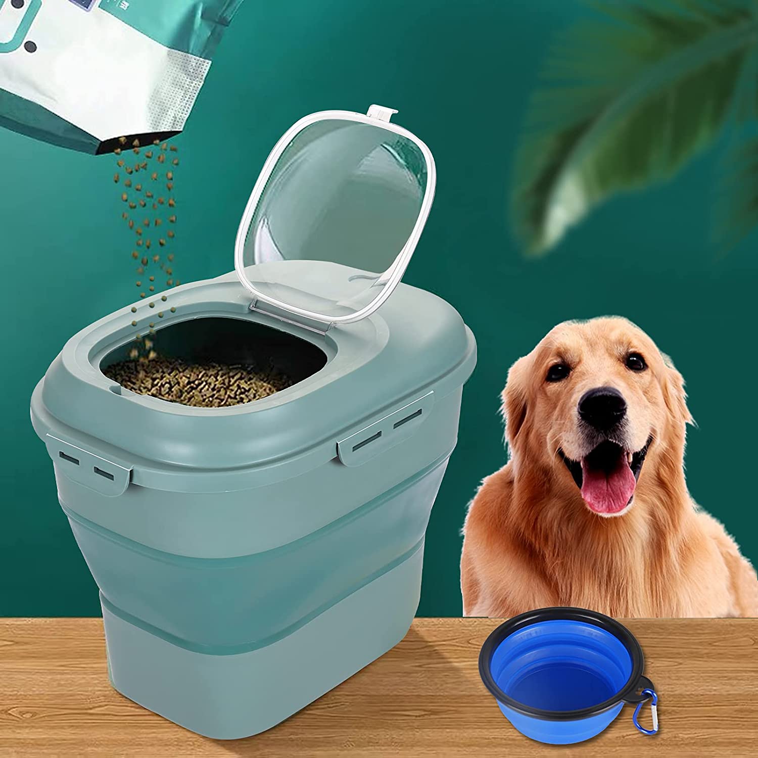 ภาชนะเก็บอาหารสัตว์เลี้ยงแบบพั - Xxl Food Storage Container บทวิจารณ์และราคา