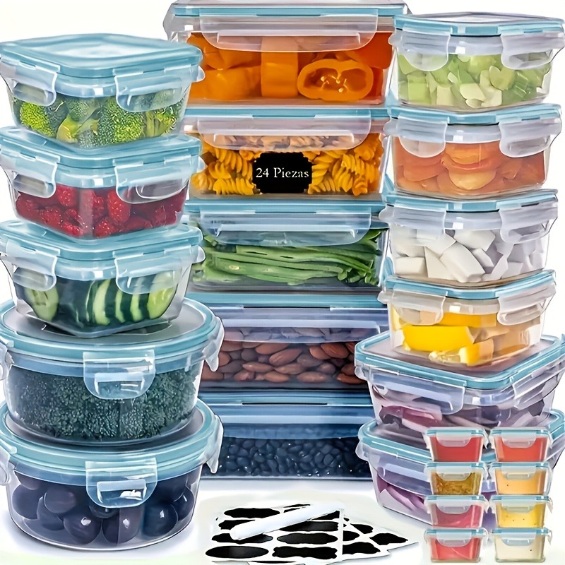 ชุดเก็บอาหารปลอดสาร BPA 48 ชิ้ - Food Storage Warehouse บทวิจารณ์และราคา