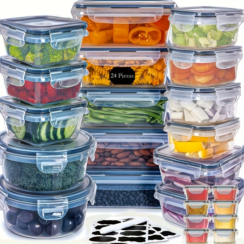 ชุดเก็บอาหารปลอดสาร BPA 48 ชิ้ - Food Storage Warehouse บทวิจารณ์และราคา
