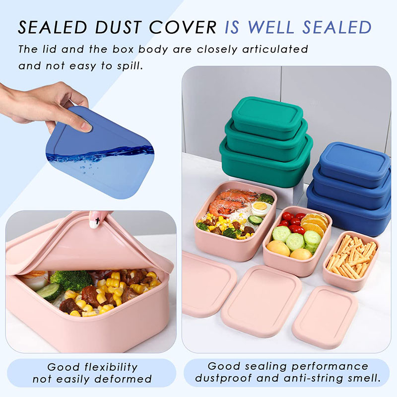 กล่องอาหารกลางวัน Bento ทนต่อก - Food Storage Prep Containers บทวิจารณ์และราคา