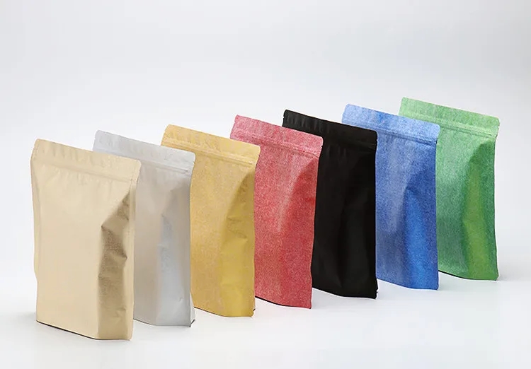 100 ชิ้น ถุงซิปล็อคกระดาษทิชชู - Food Storage Bags Zip Lock Pouch บทวิจารณ์และราคา
