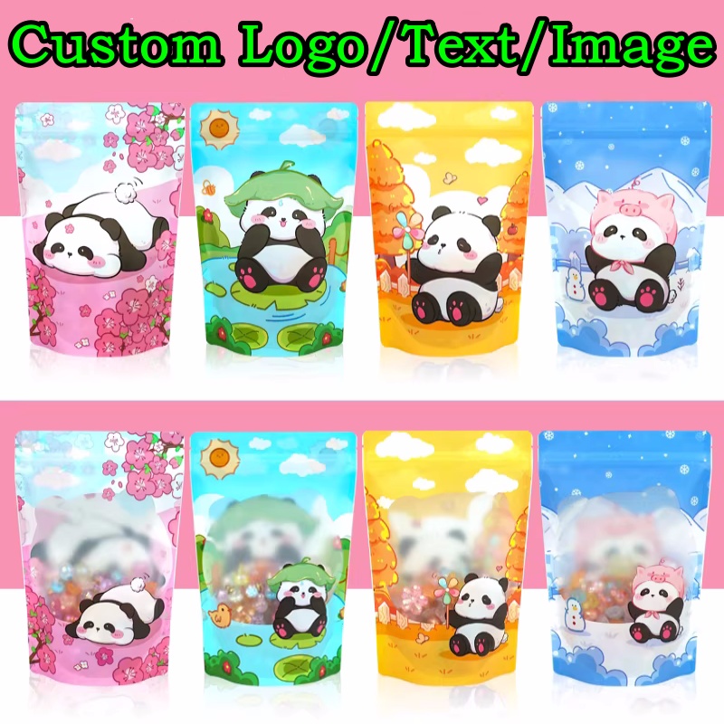 ถุงซิปล็อคแบบตั้งได้พร้อมหน้าต - Food Storage Bags Zip Lock Pouch บทวิจารณ์และราคา